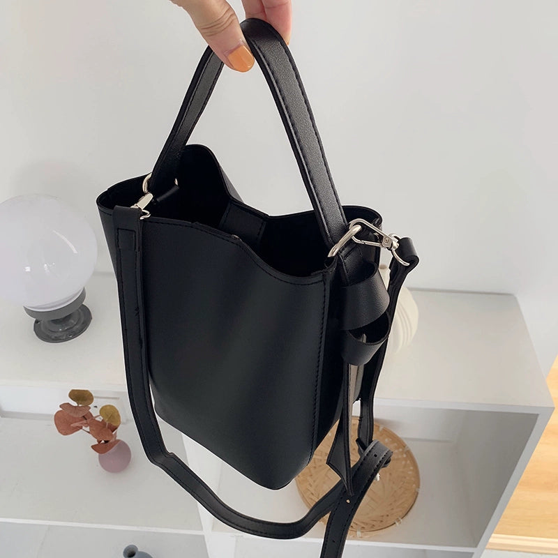 Student Satchel Bucket Bag