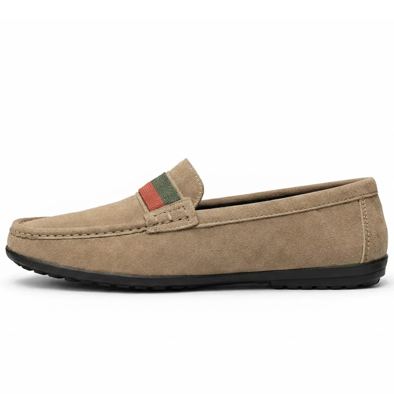 All Season Leather Slip-On Loafers
