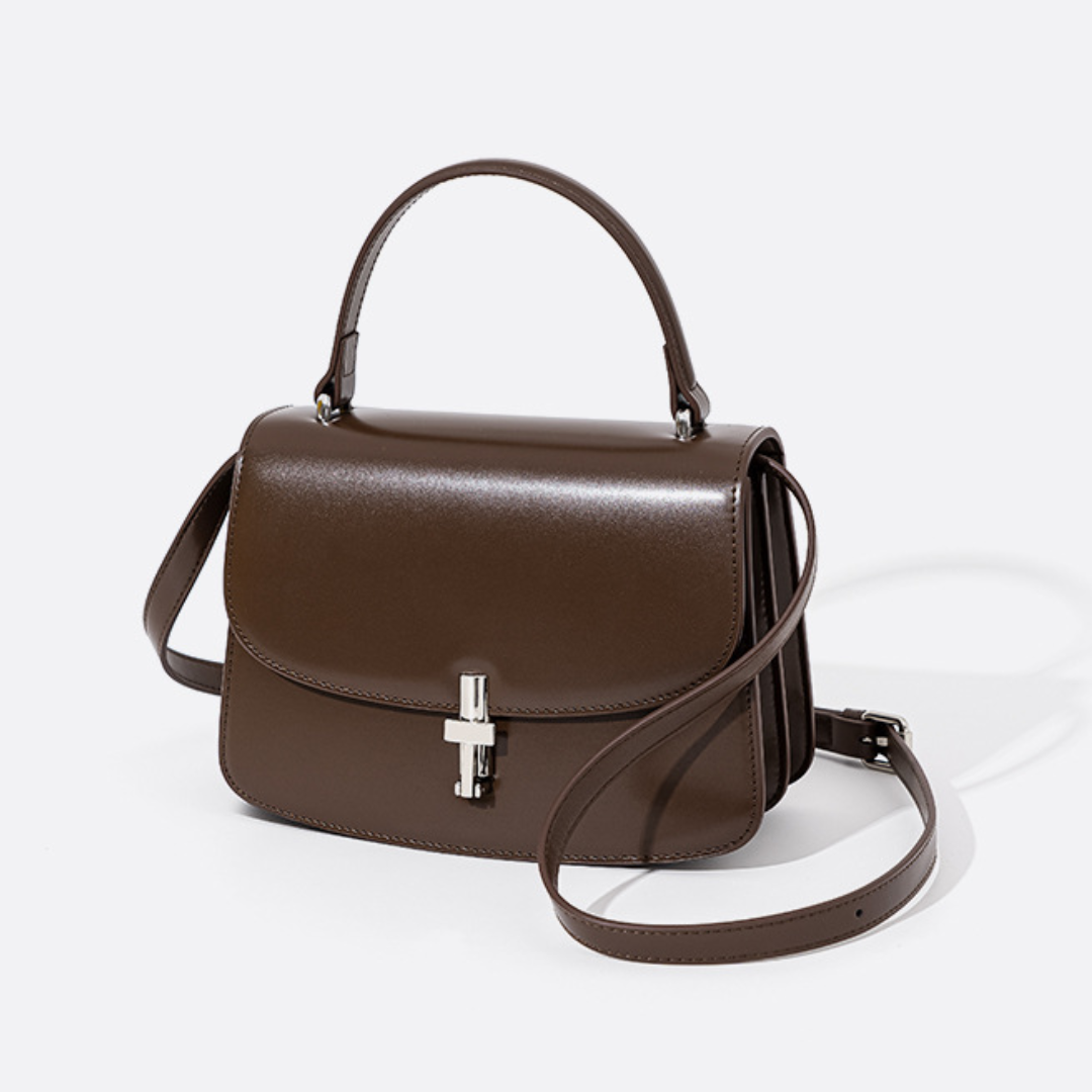 Pure Genuine Leather Crossbody Bag