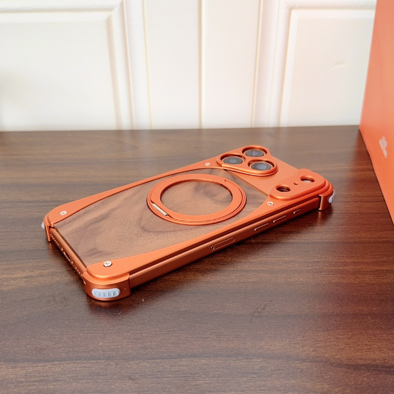 Walnut Wood Magnetic Phone Case