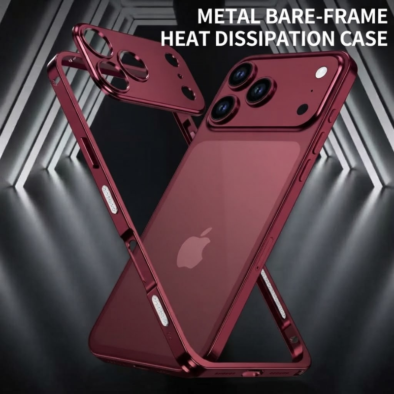 Metal Cooling Frame Phone Case