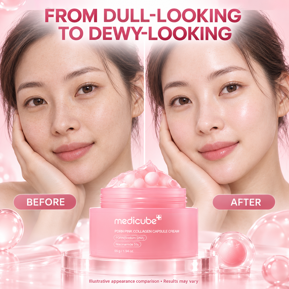 Vitamin C Collagen Brightening Capsule Cream