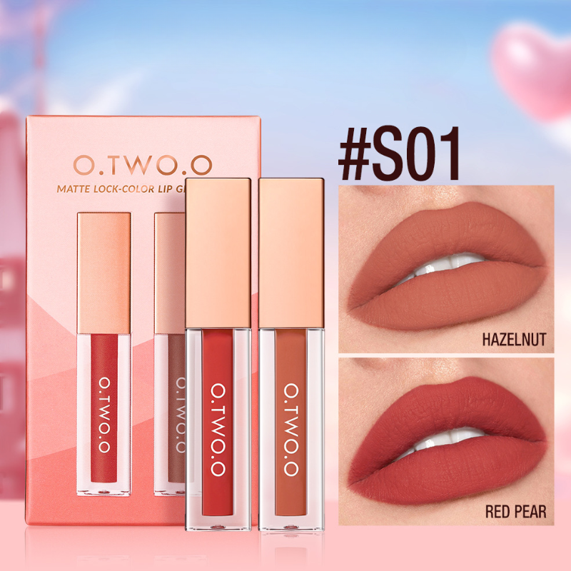 Dual Tone Matte Lip Glaze Set
