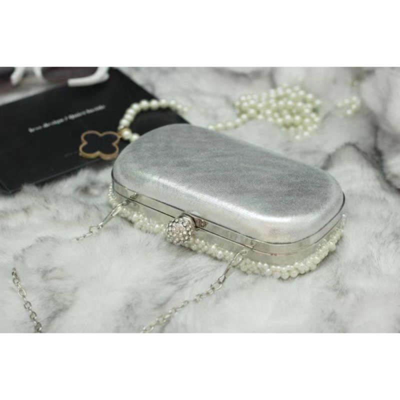 New Luxury Pearl Clutch Bag