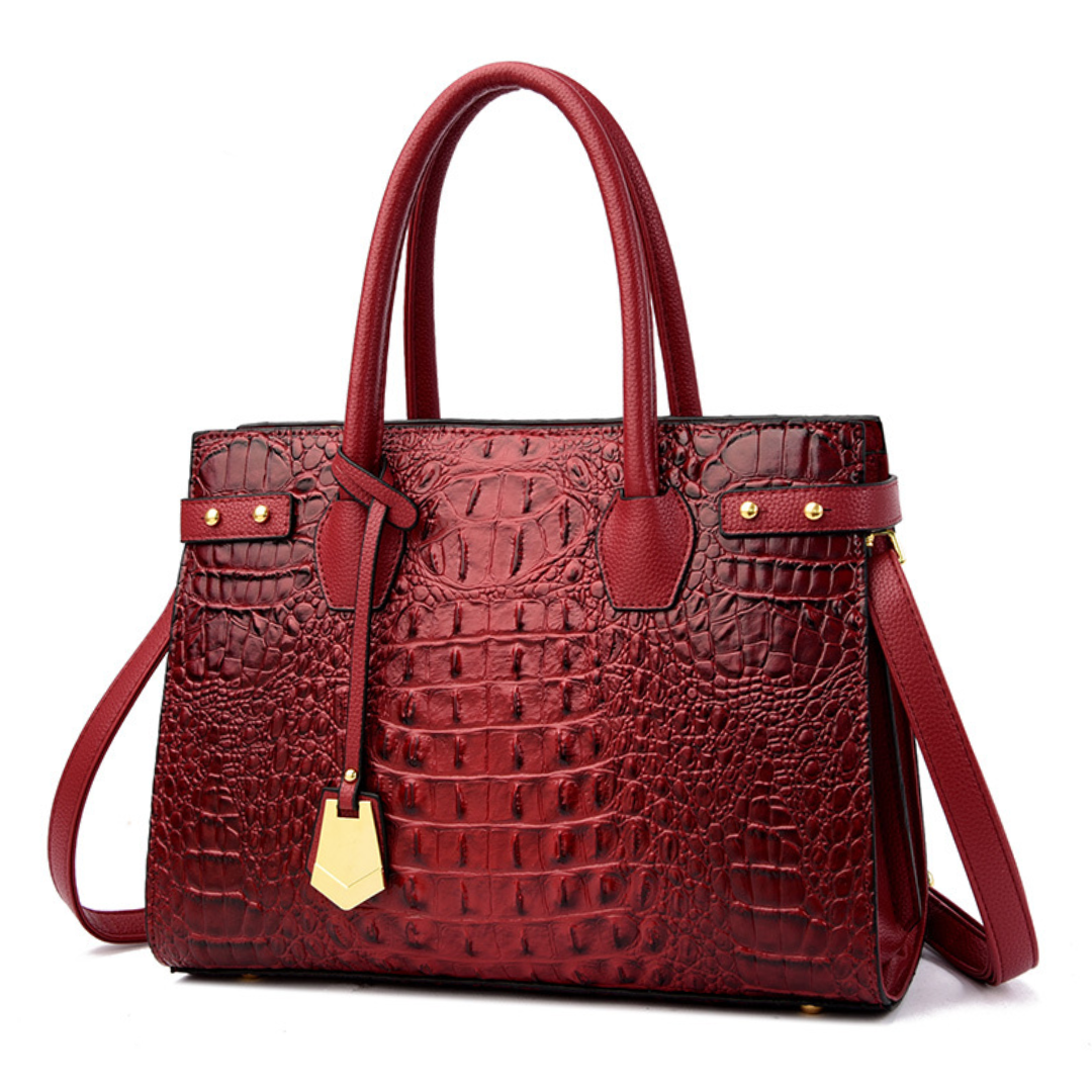 Croc Luxe Elegance Handbag