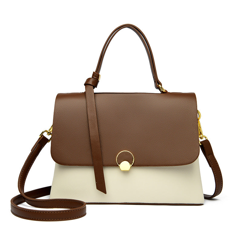 Cowhide Pattern Princess Diana  Handbag