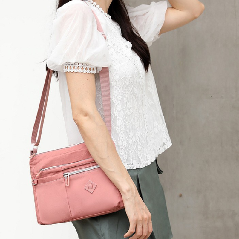 Aqua Square Trend Shoulder Bag