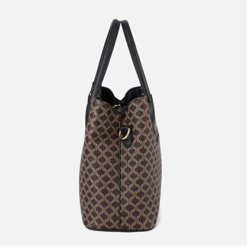 Trendy Simple Retro Printed Handbag