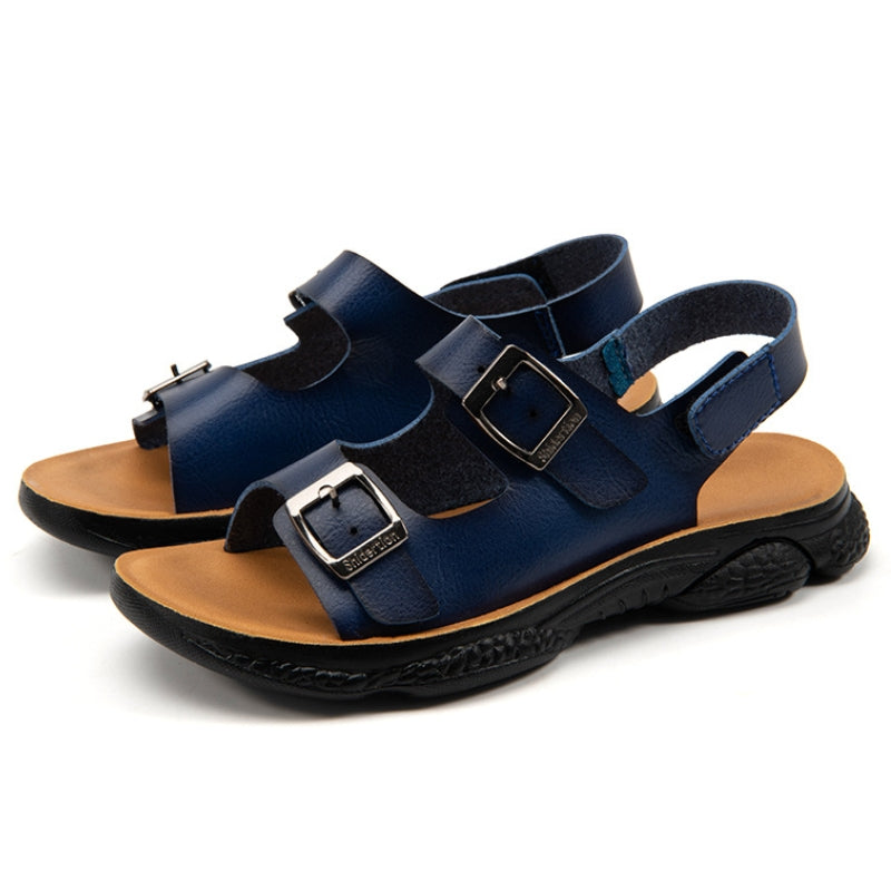 Premium Men's Adjustable Buckle Sandals