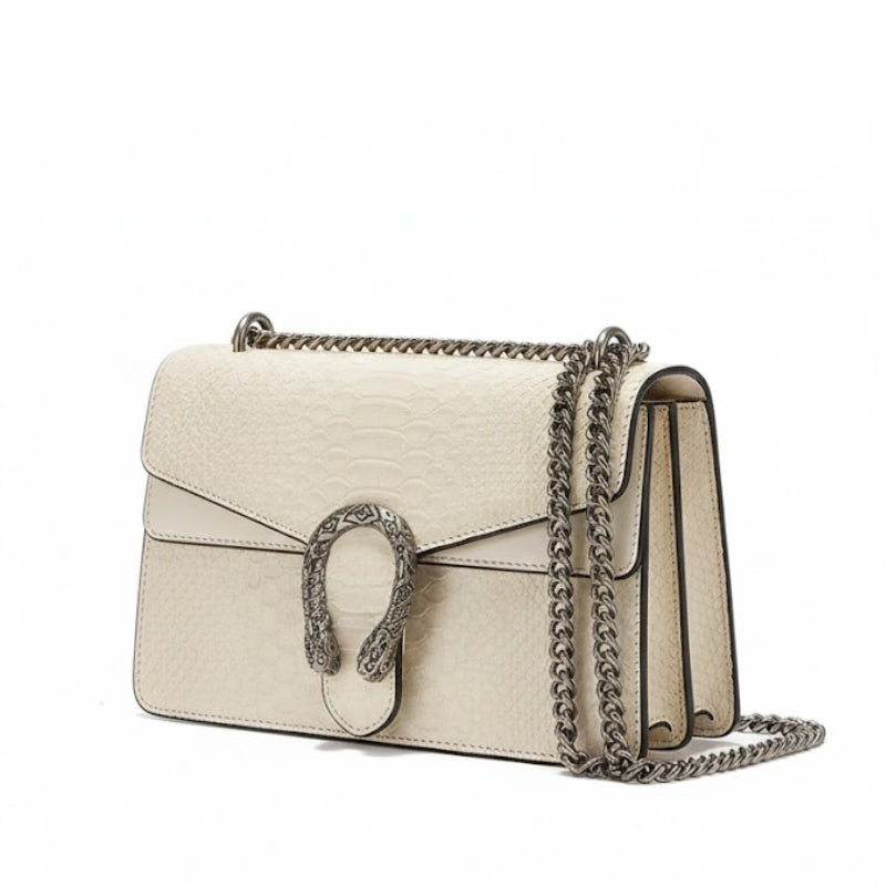 Premium Snake Embossed Crossbody Bag