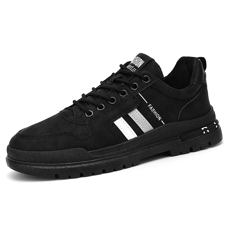 Men's Durable Lug-Sole Streetwear Casual Shoes