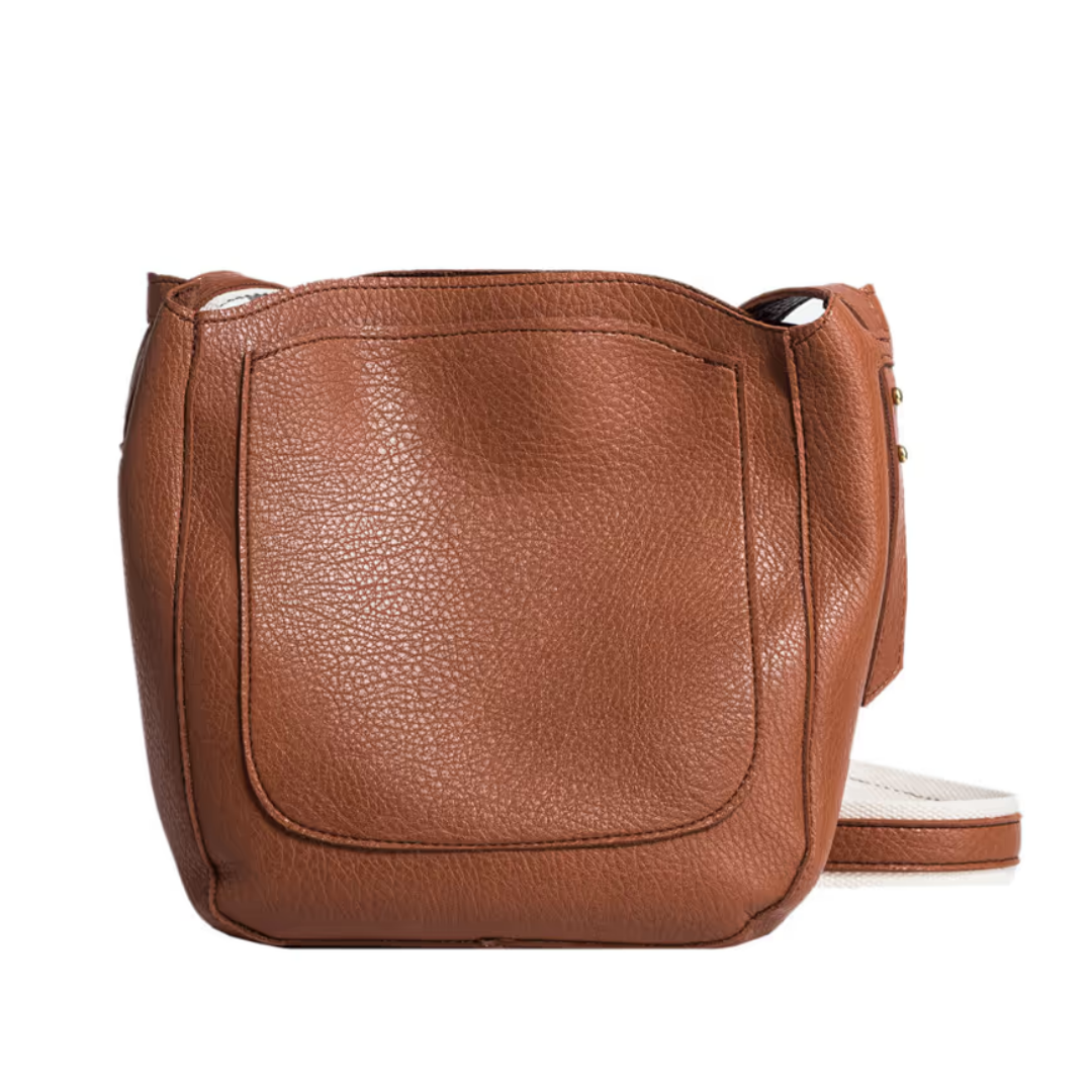 Solid Color Crossbody Bag