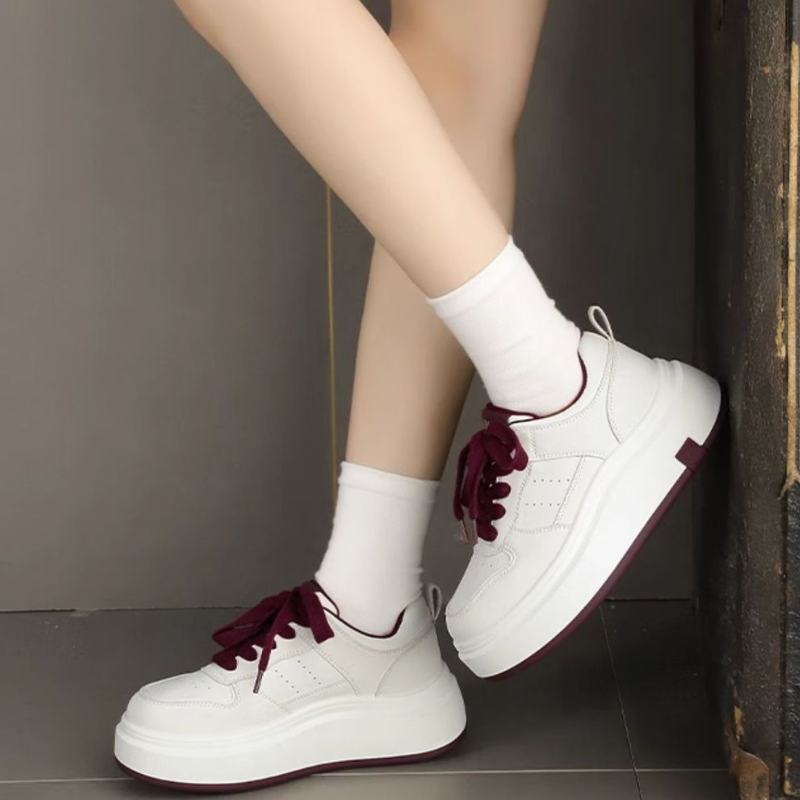 Winter Height-Increasing Lace-Up Sneakers