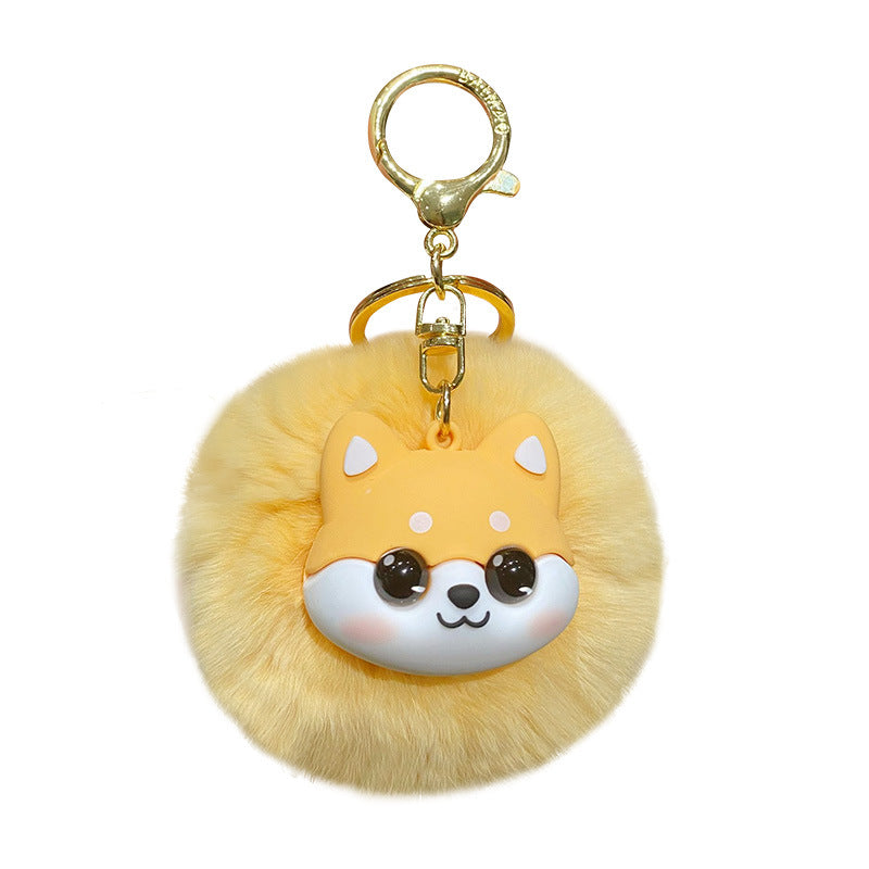 Puffy Pup Keychain