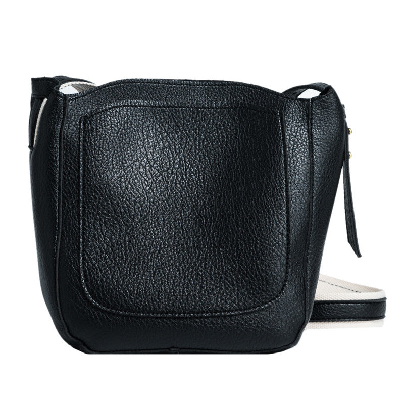 Solid Color Crossbody Bag