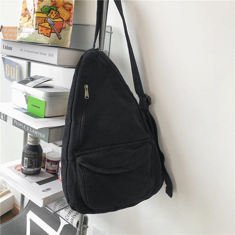 Urban Harmony Canvas Crossbody Bag