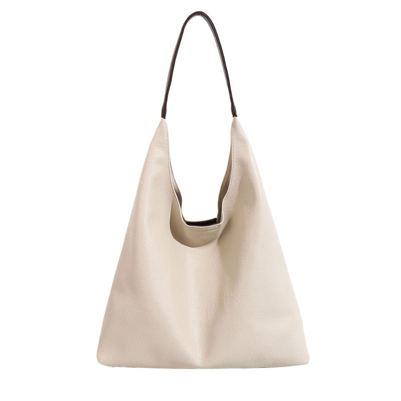 Retro  Spring Shoulder Bag with Mother-Child Design