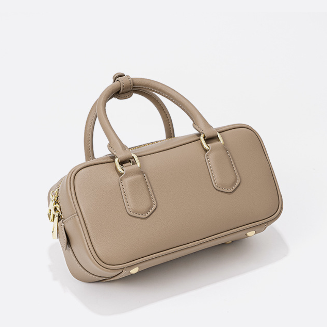 Heritage Boston Genuine Leather Handbag