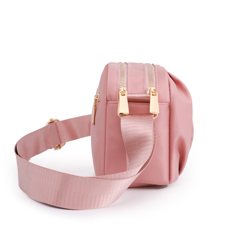 Cross-Border Nylon Fabric Crossbody Bag