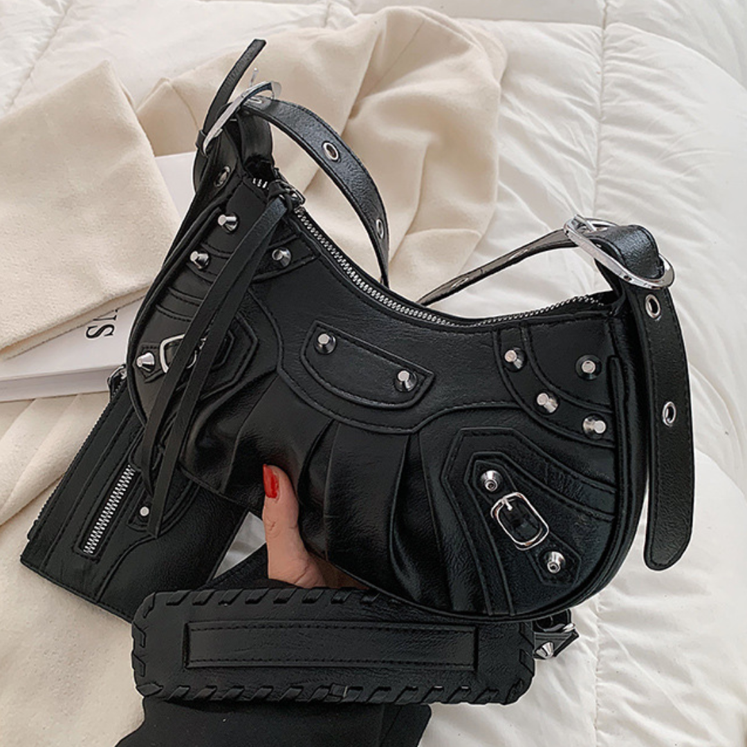 Multi-functional Biker Shoulder Bag