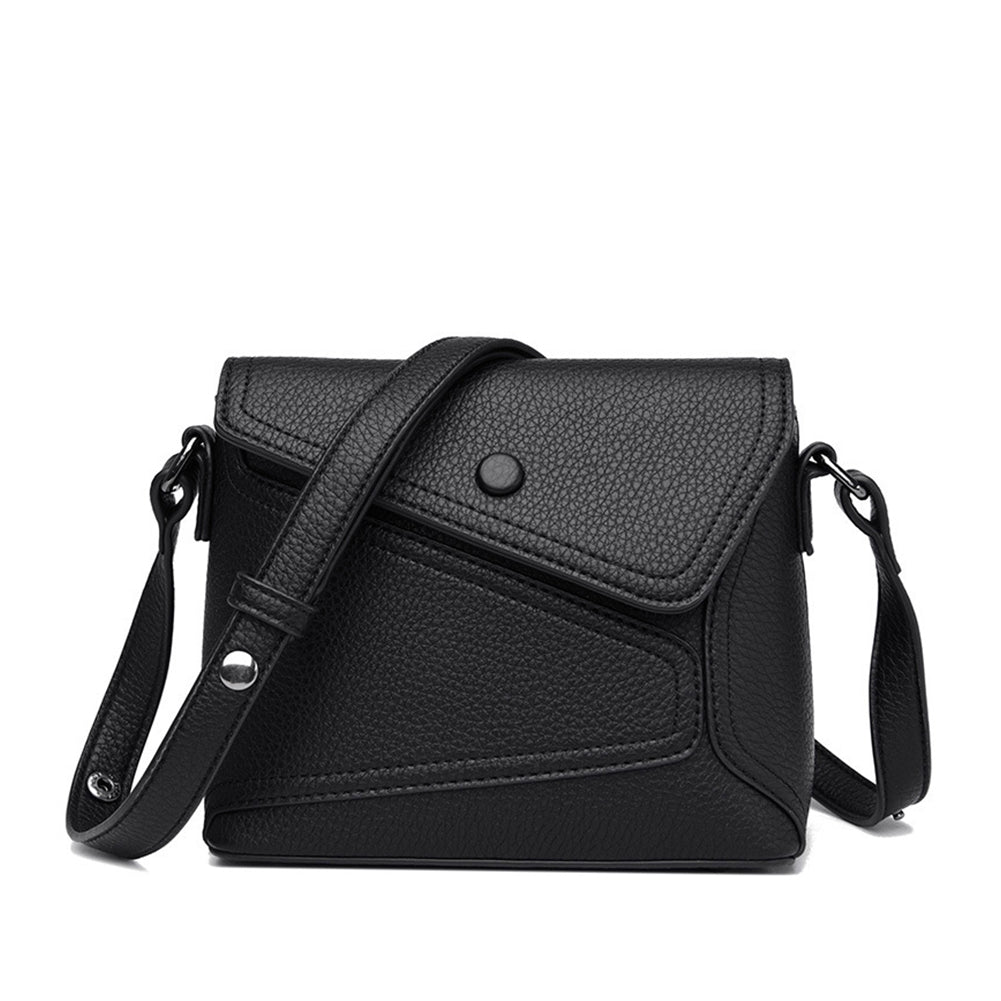 Horizontal Design Square Crossbody Bag