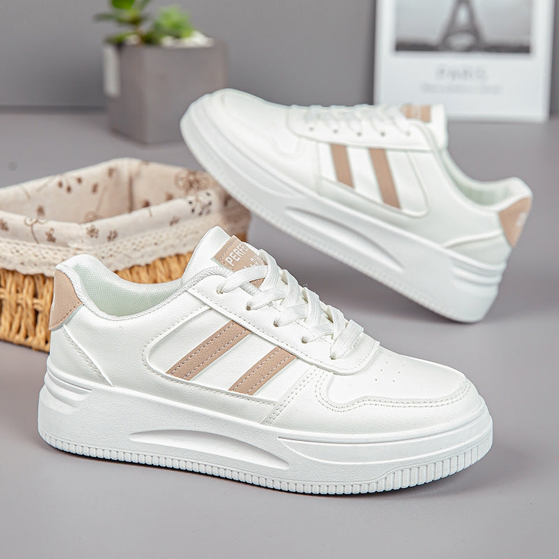 Women's Sculpted Platform Casual Walking Sneakers