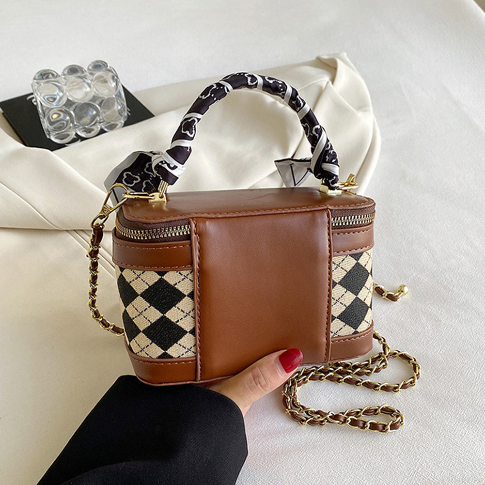 Retro Rhombus Mini Bag