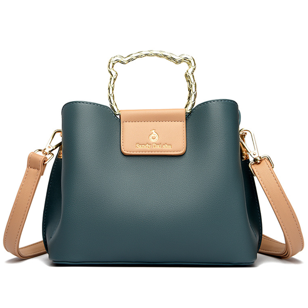 Vivid Edge Contrast Handbag