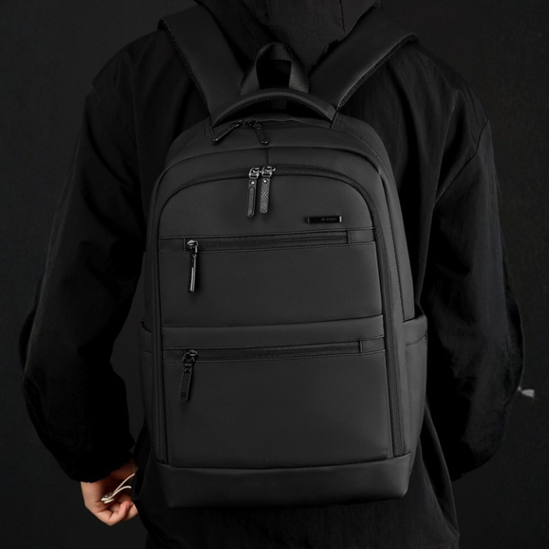Multi-Compartment Laptop Men’s Backpack