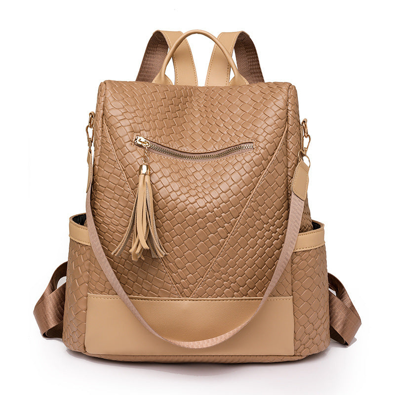 Bohemian Chic Tassel Backpack