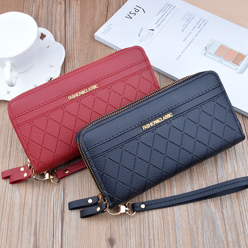 Dual Zip Elegance Wallet