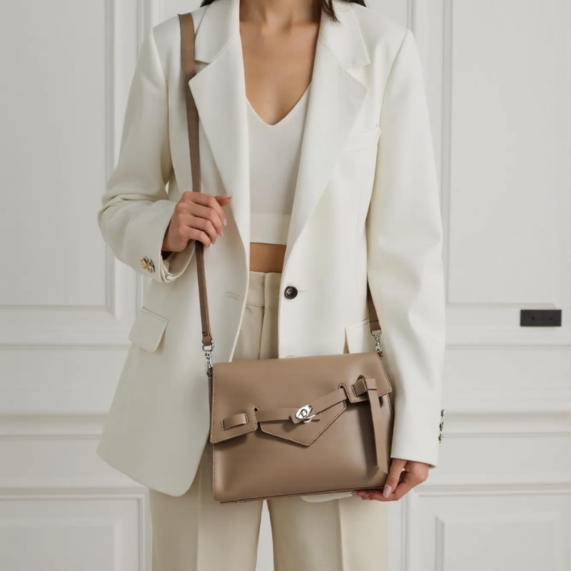 Irregular Chic Flip Shoulder Bag for Women