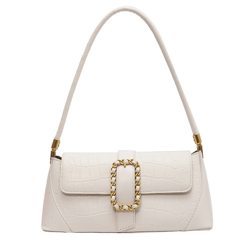 Niche  Underarm Baguette Shoulder Bag