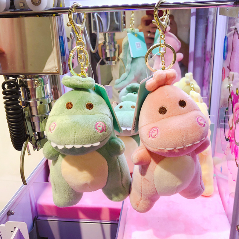 Cute Green Dinosaur Plush Bag Charm