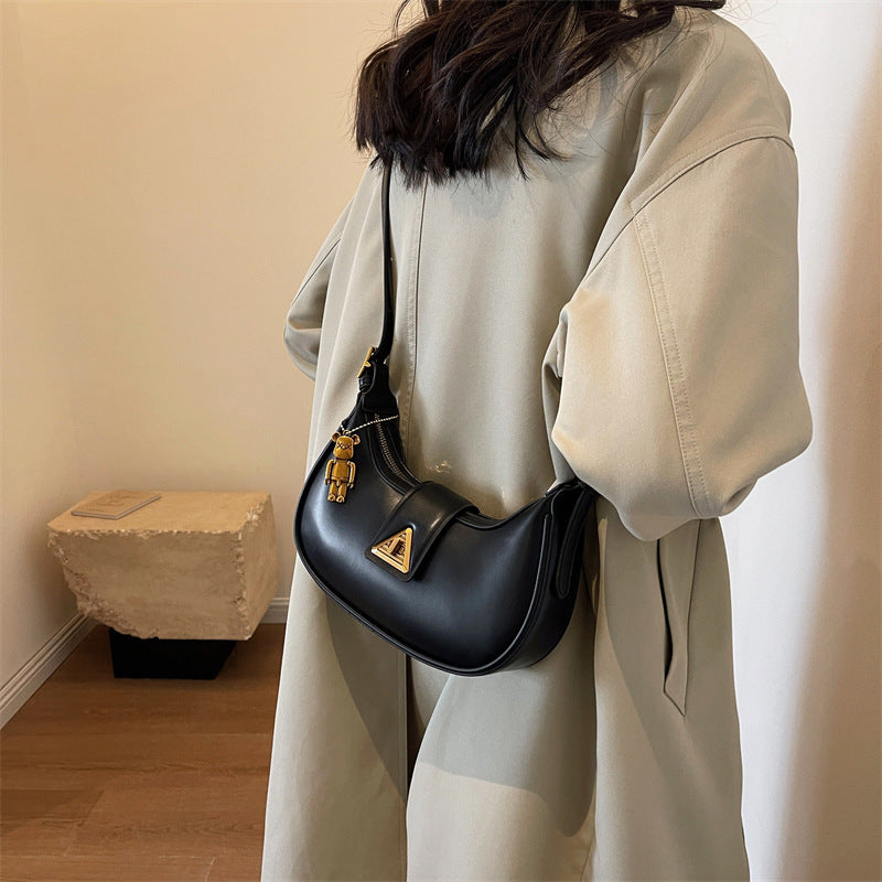 Crescent Chic Shoulder Bag