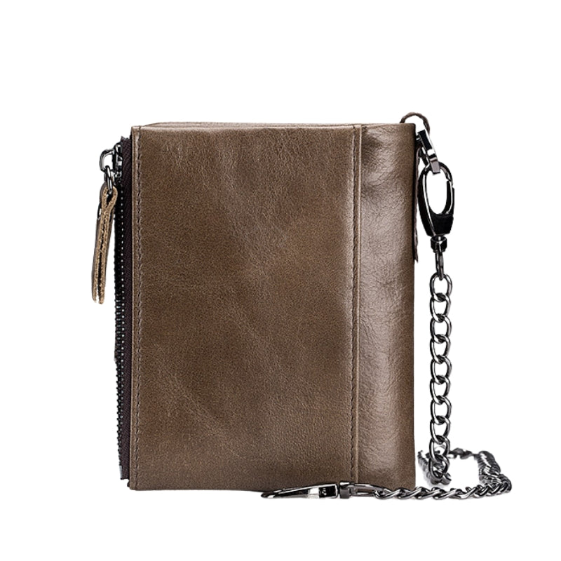 Captain Cow Vintage RFID Genuine Leather Wallet for Men