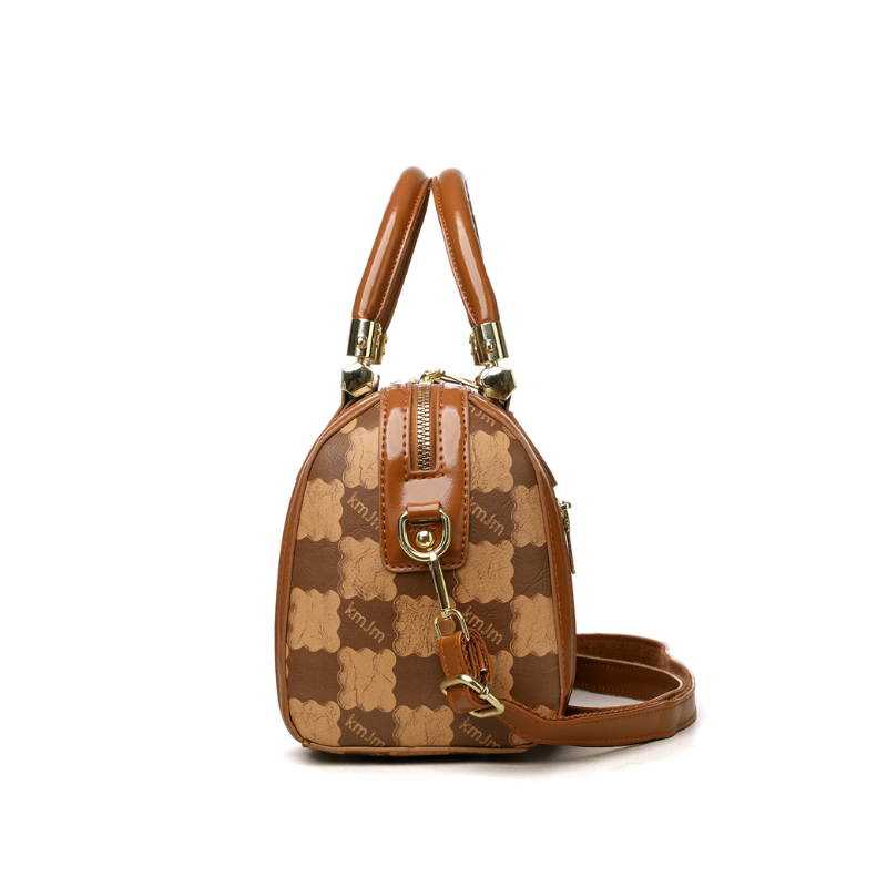 Blush Checkmate Handbag