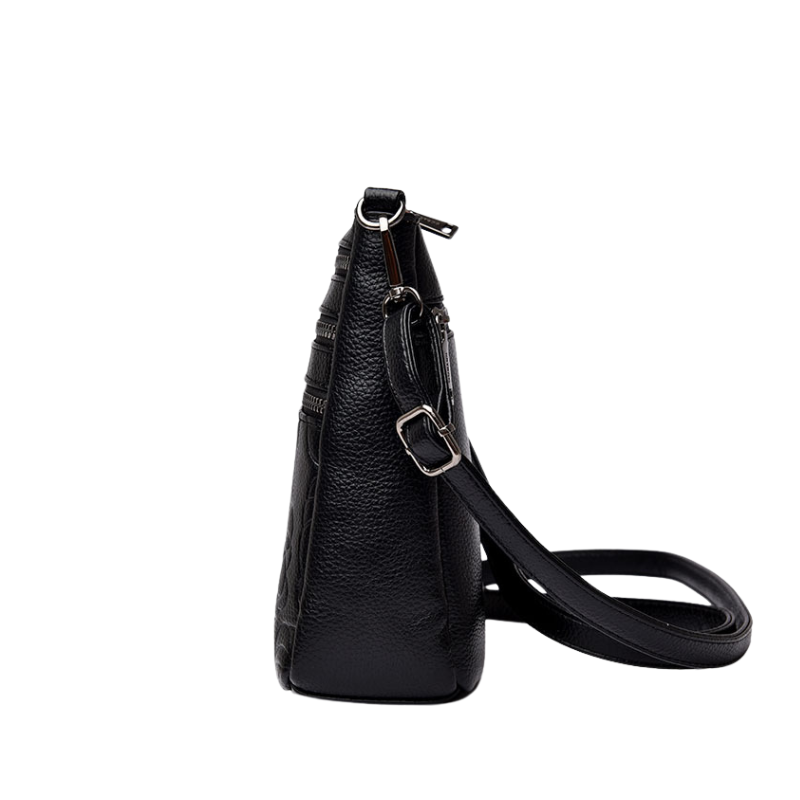 Floral Embossed Crossbody Bag