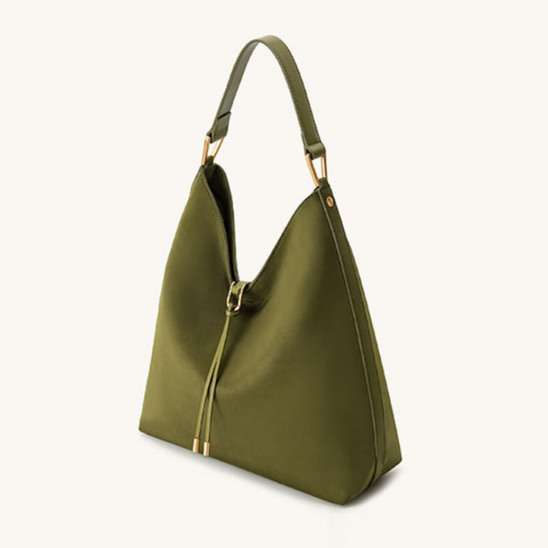 Suede Hobo Shoulder Bag For Women Large Capacity