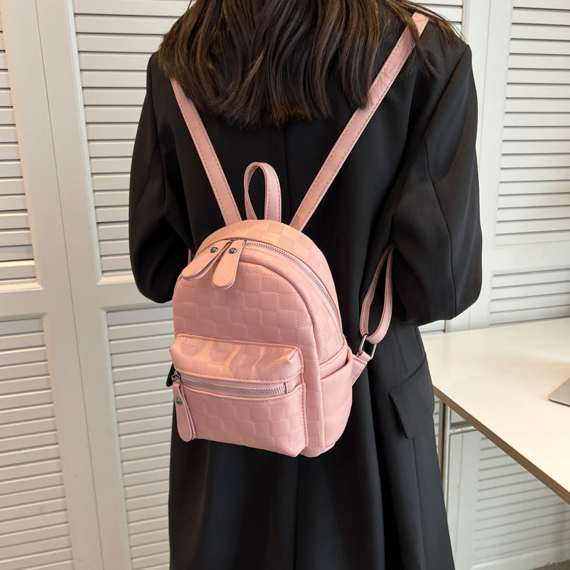 Quilted Compact Backpack