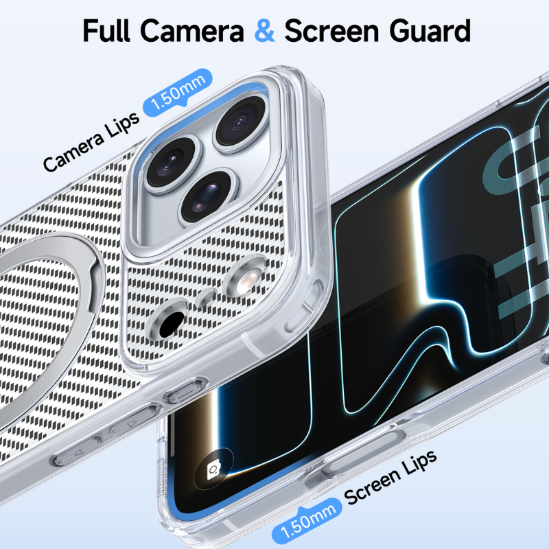 Strivo Clear Stripe MagSafe Case