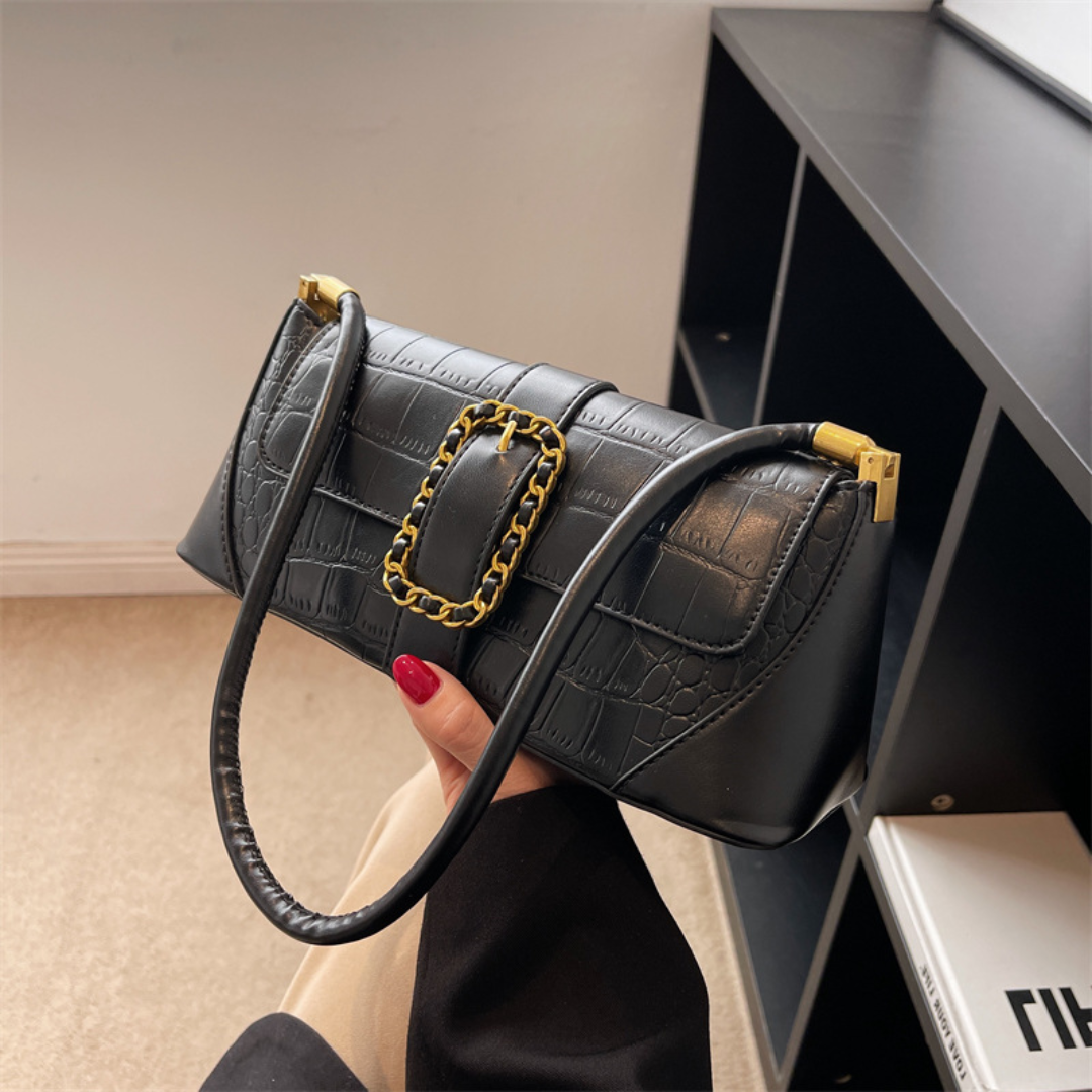 Niche  Underarm Baguette Shoulder Bag