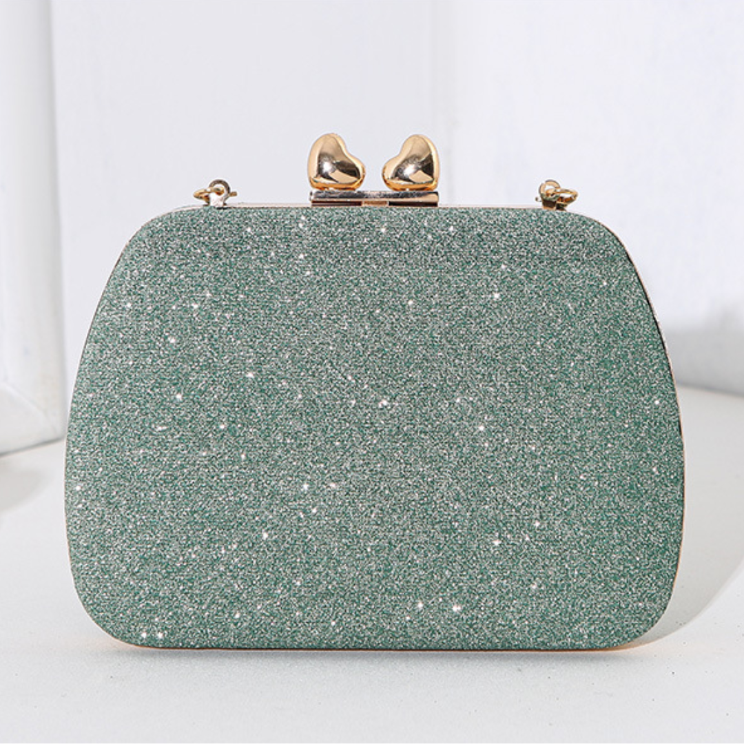 Radiant Rhinestone Clutch