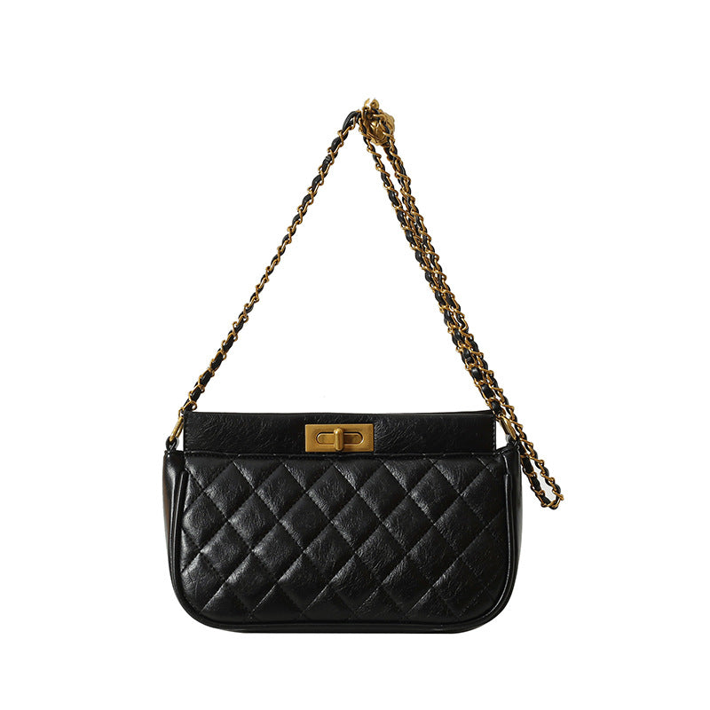 Women's Diamond Chain Shoulder Bag