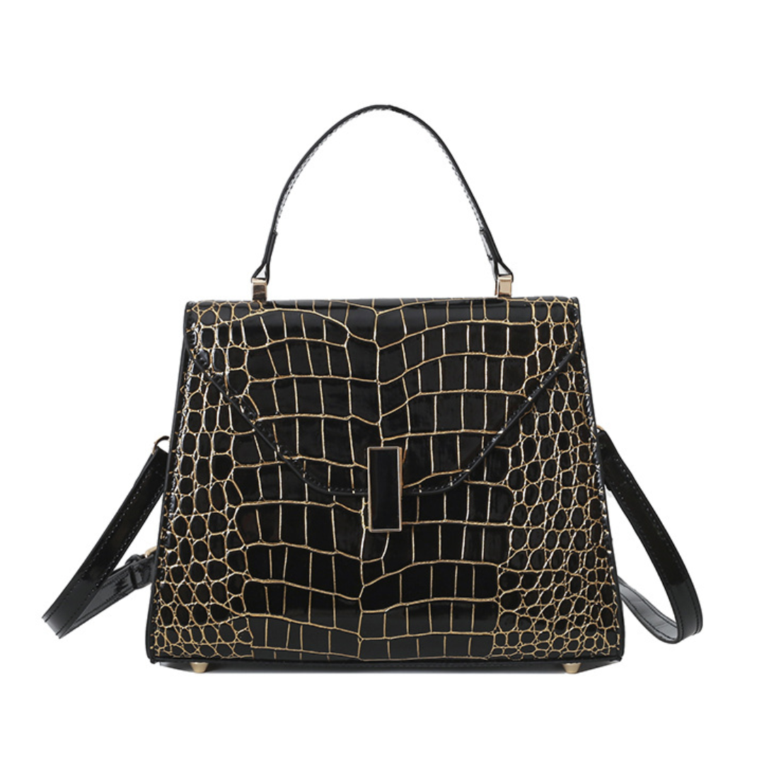 Texture Crocodile Pattern Handbag