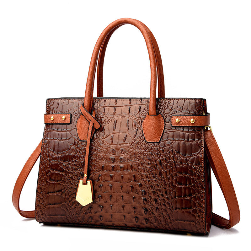 Croc Luxe Elegance Handbag