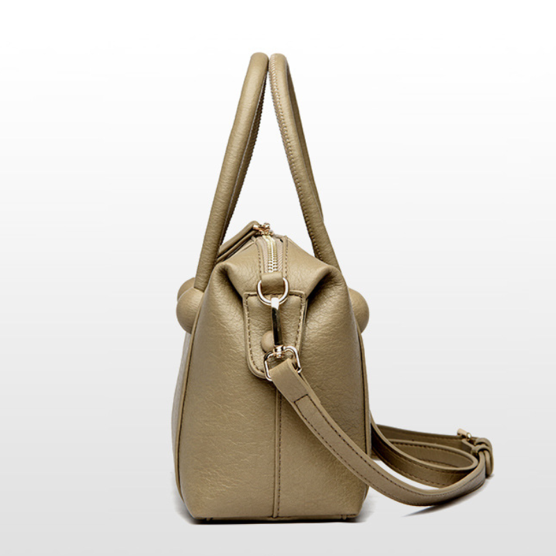 Luxe Soft High-End Leather Pillow Handbag