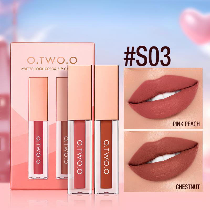 Dual Tone Matte Lip Glaze Set