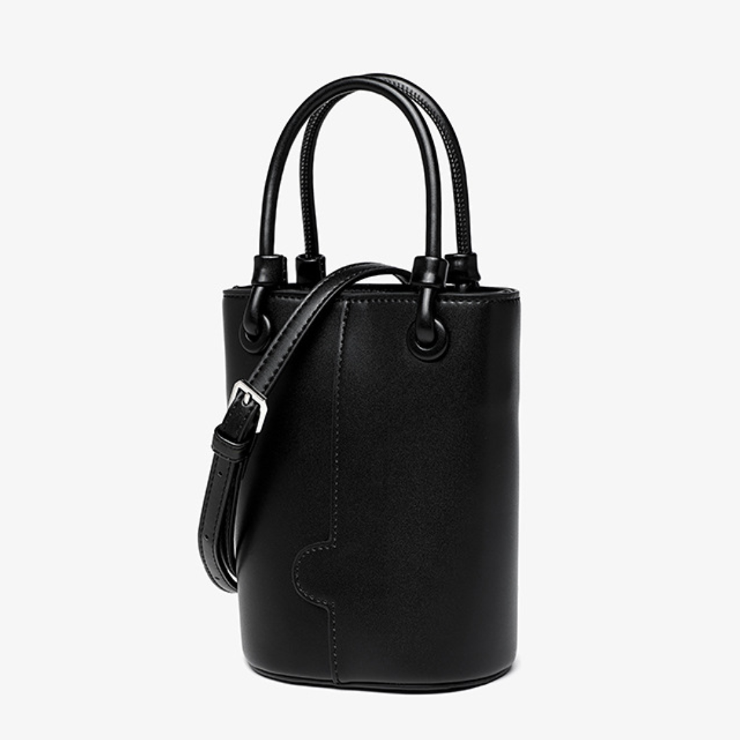 Black Versatile Bucket Bag