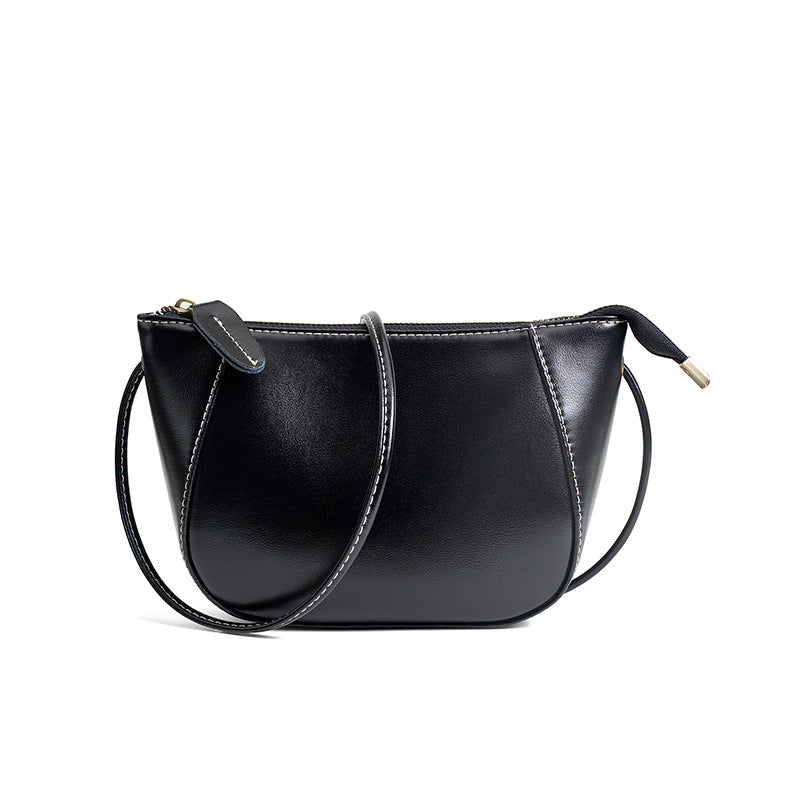 Luxe Leather Casual Shoulder Bag